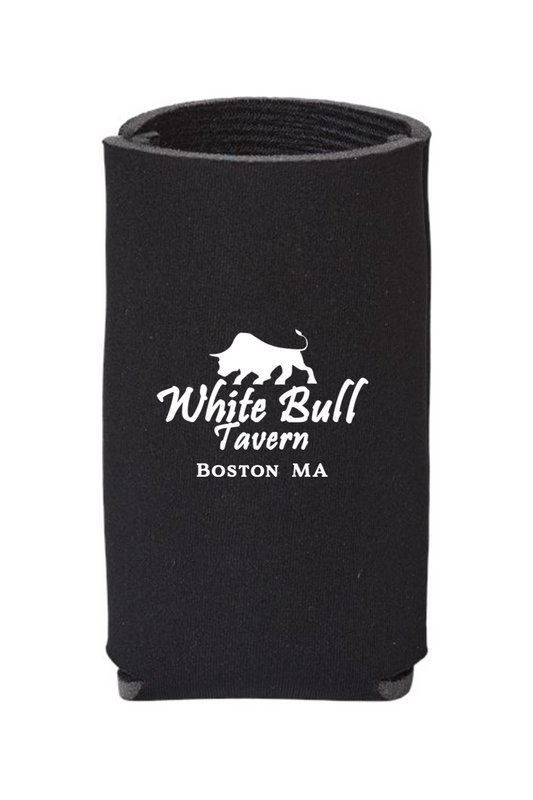 White Bull Can Cooler - Slim