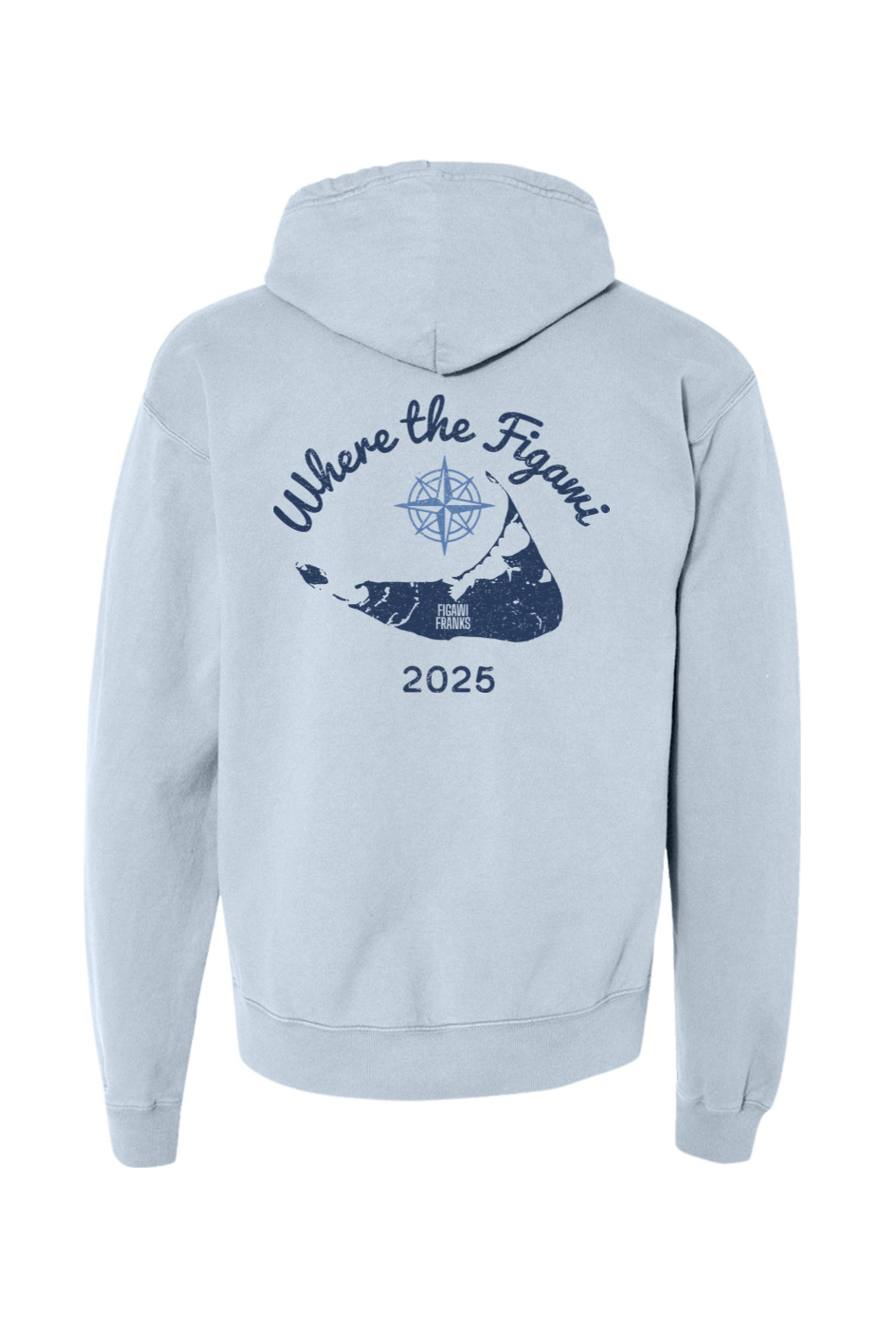 Where the Figawi Franks? Limited Edition 2025 Garment-Dyed Hoodie - Unisex