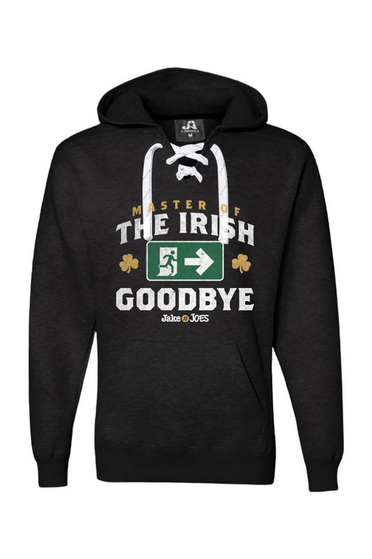 Jake n JOES Master of the Irish Goodbye Premium Lace Hoodie - Mens