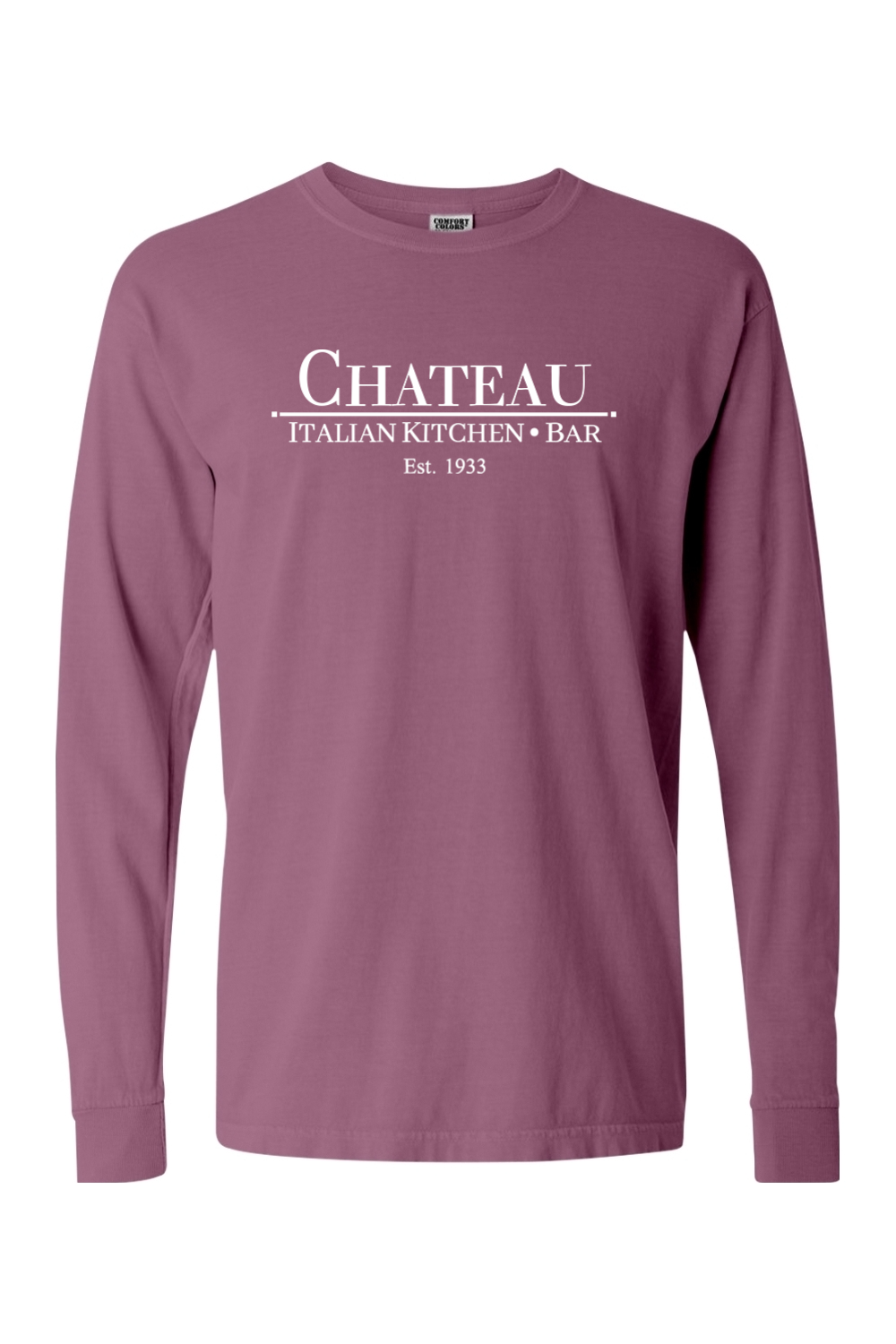 Chateau Italian Kitchen & Bar Large Logo Comfort Colors T-Shirt - Unisex
