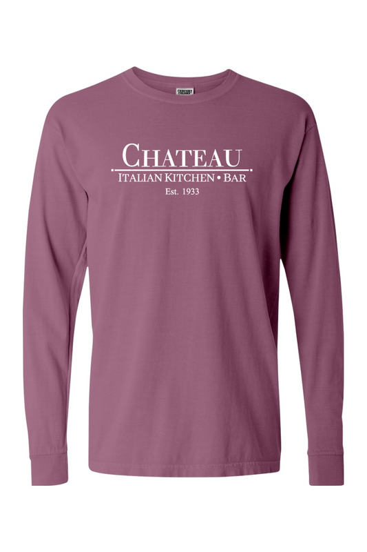 Chateau Italian Kitchen & Bar Large Logo Comfort Colors T-Shirt - Unisex