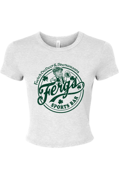 Ferg's Beer & Shenanigans Rib Baby Tee - Women's *Limited Stock*