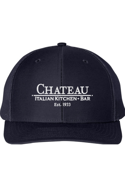 Chateau Italian Kitchen + Bar Snapback Trucker Cap