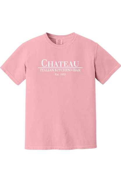 Chateau Italian Kitchen & Bar Large Logo Comfort Colors *Spring Colors* T-Shirt - Men