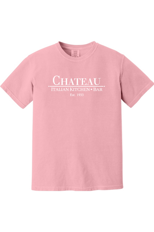 Chateau Italian Kitchen & Bar Large Logo Comfort Colors *Spring Colors* T-Shirt - Men