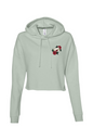 Barrett's Rose Letter Cropped Hoodie - Women's
