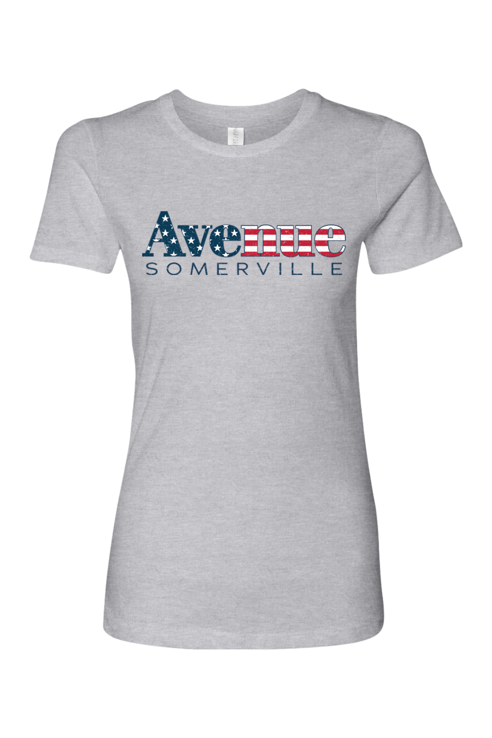 Avenue Kitchen + Bar American Flag Cotton T-Shirt - Women's