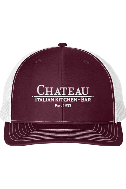 Chateau Italian Kitchen + Bar Snapback Trucker Cap