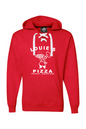 Louie's Pizza Large Logo Sport Lace Premium Hoodie - Mens