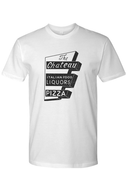 Chateau Throwback Sign Cotton T-Shirt - Unisex