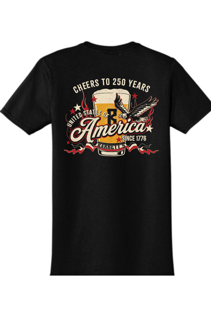 Barrett's Alehouse Cheers to 250 Years Cotton T-Shirt - Men's