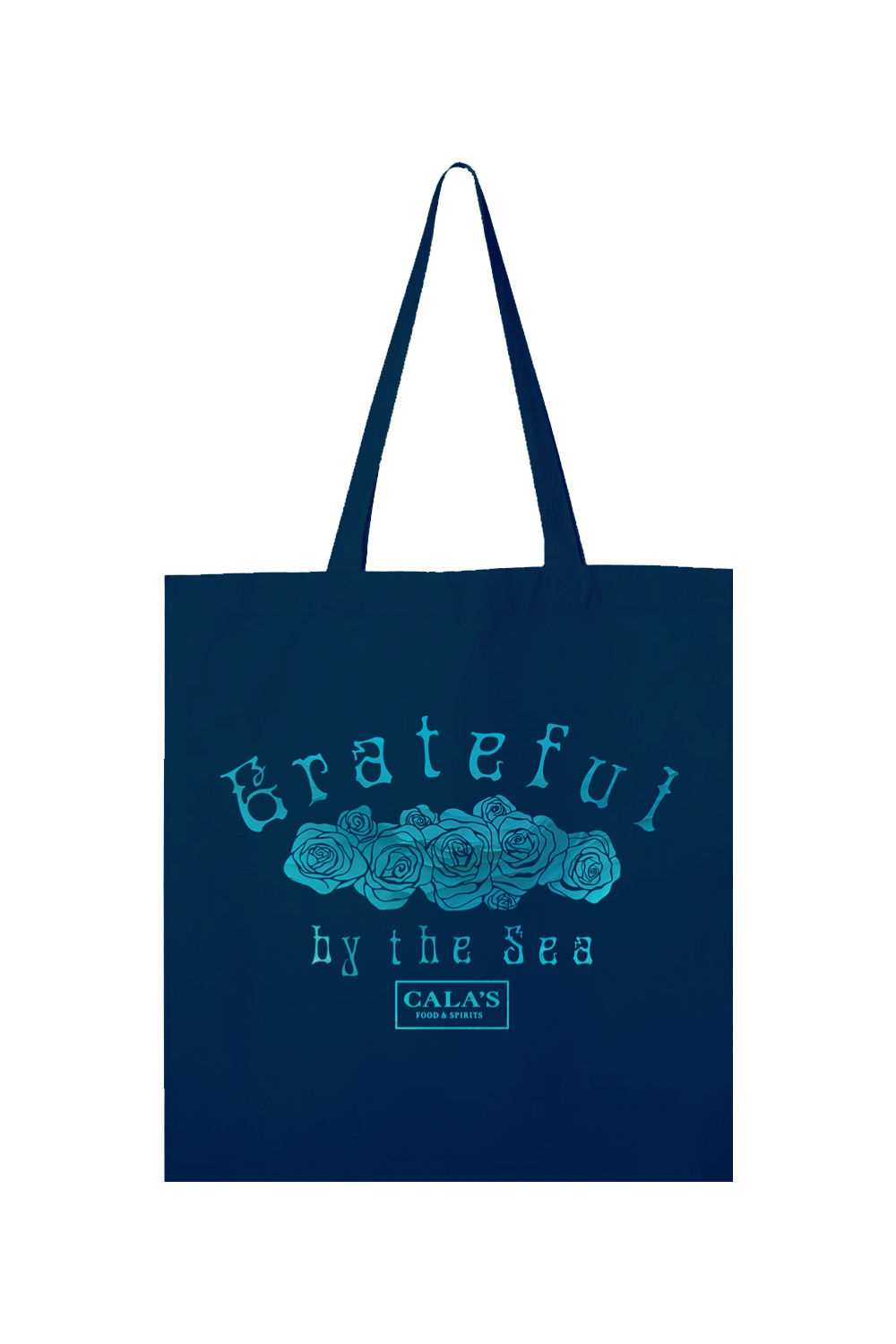 Cala's Grateful By The Sea Roses Tote