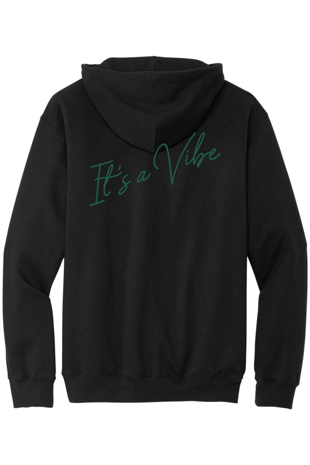 Velvet Vine Green Sponge Fleece Hoodie - Mens