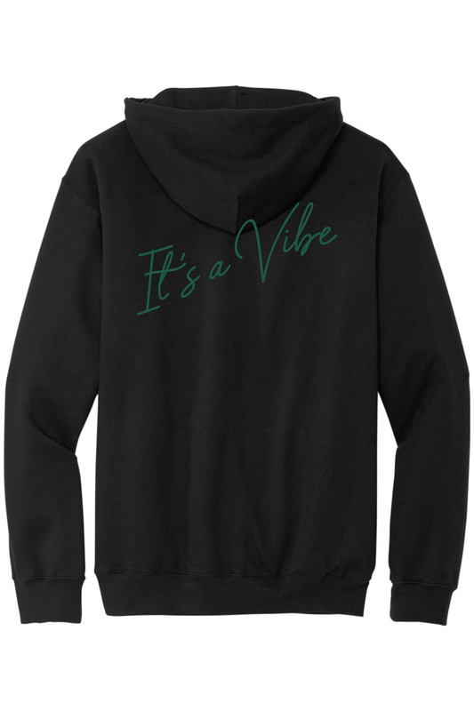 Velvet Vine Green Sponge Fleece Hoodie - Mens