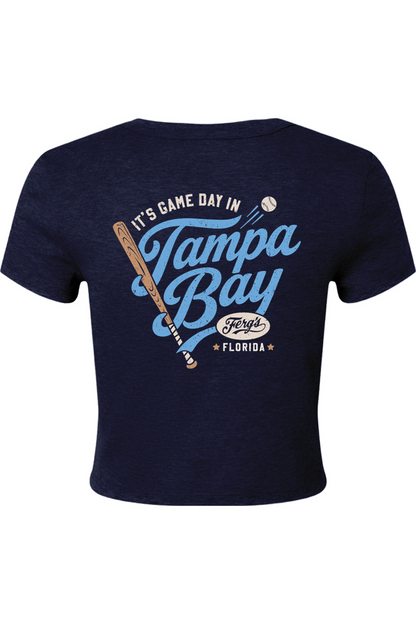 Ferg's Game Day in Tampa Bay Micro Rib Baby Tee - Women's