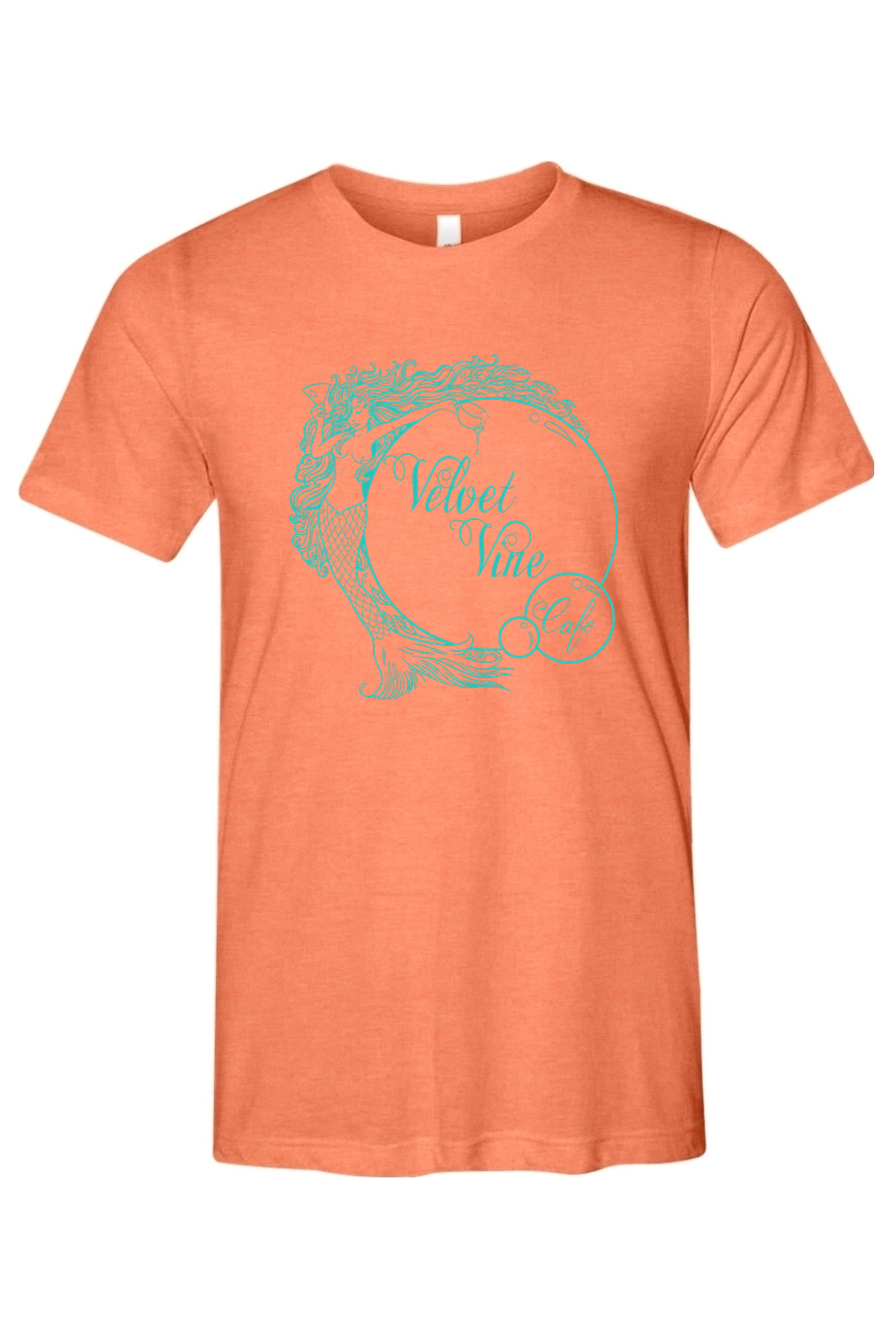Velvet Vine Teal Logo Triblend T-Shirt - Men's