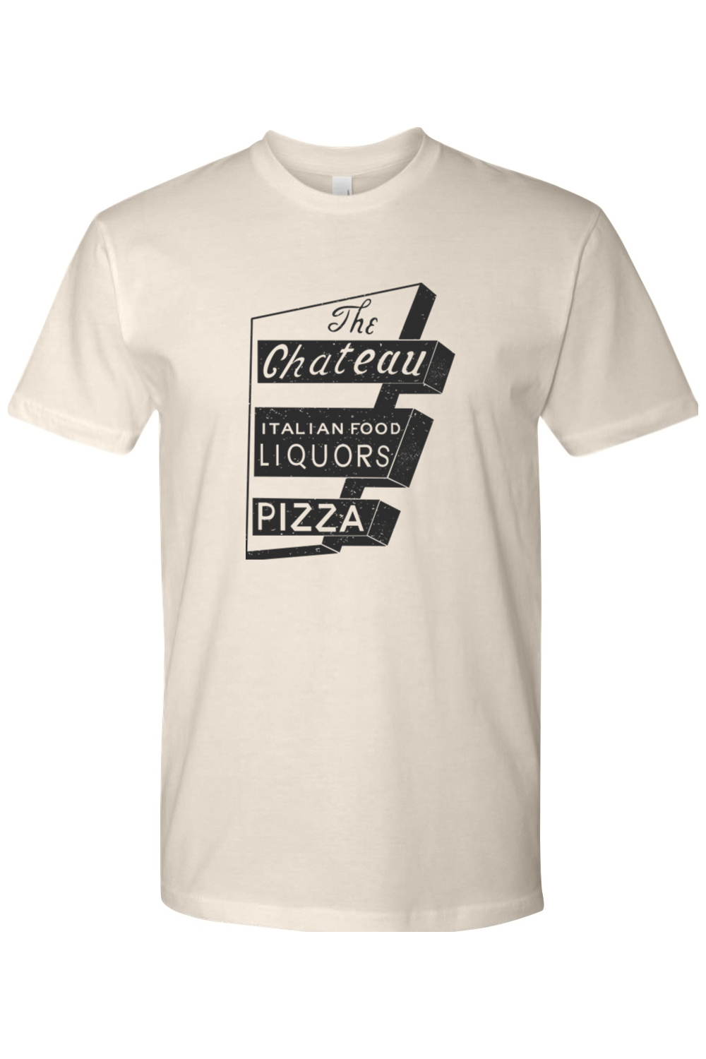 Chateau Throwback Sign Cotton T-Shirt - Unisex
