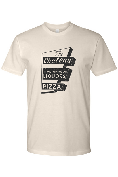 Chateau Throwback Sign Cotton T-Shirt - Unisex