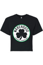 Warehouse Kitchen + Sports Bar Boston Clover Cropped T-Shirt - Women's