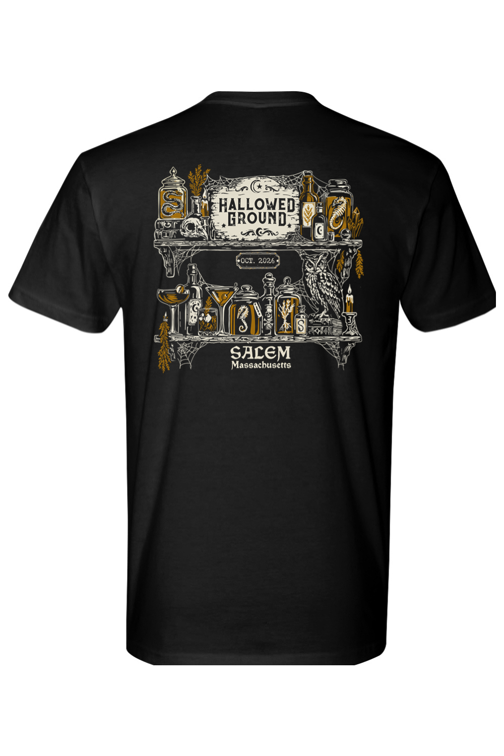 Hallowed Ground Oddities Cotton T-Shirt - Men's