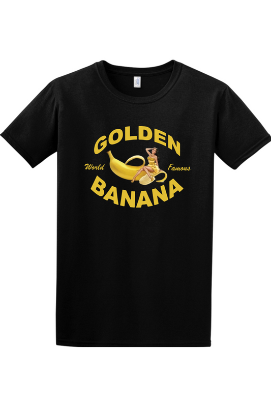 Golden Banana Unisex Cotton Tee
