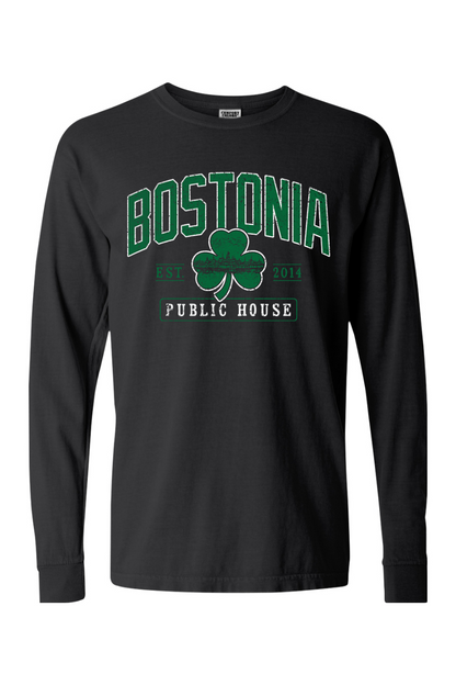 Bostonia Clover Comfort Colors Long Sleeve T-Shirt - Men's