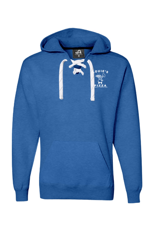 Louie's Pizza Sport Lace Premium Hoodie - Mens