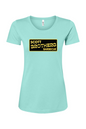 Scott Brothers Barbecue Black N' Gold Logo Cotton T-Shirt - Women's