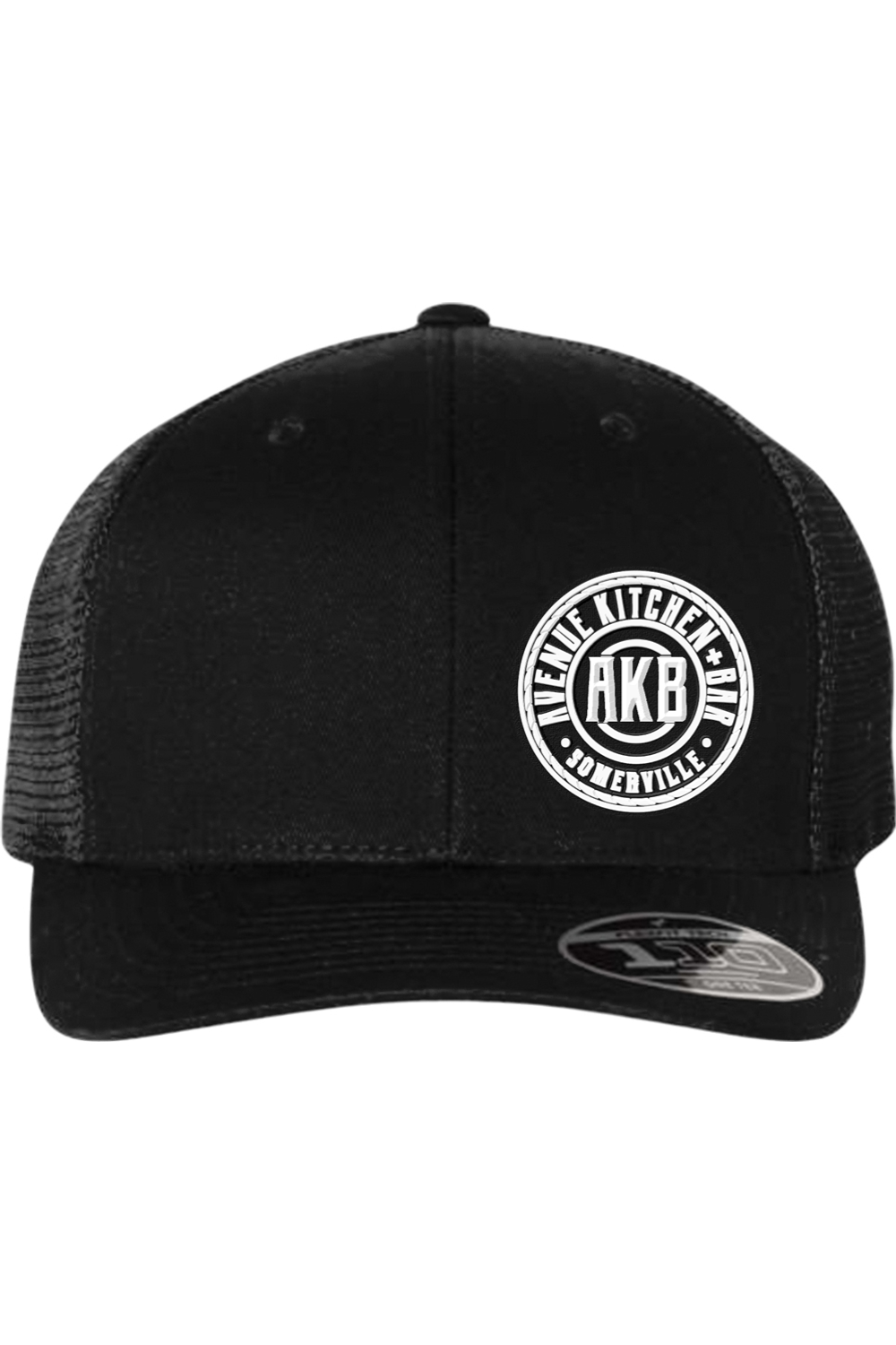 Avenue Kitchen + Bar 3D Emblem on Left Flexfit Snapback Mesh-Back Hat