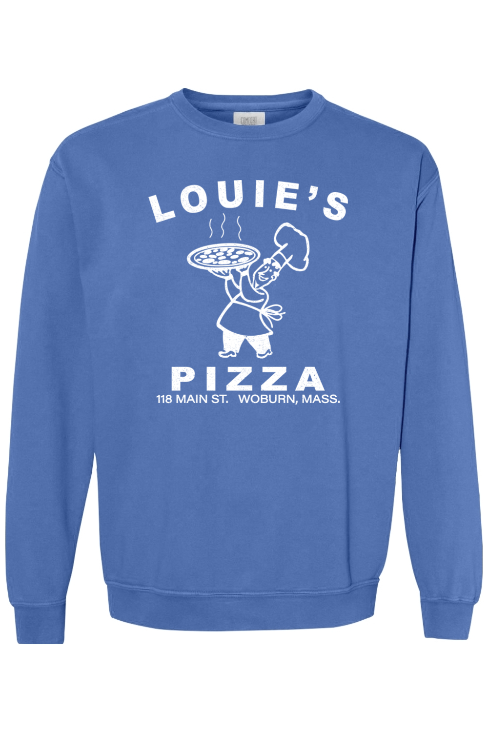 Louie's Pizza Comfort Colors Crewneck Sweatshirt - Unisex
