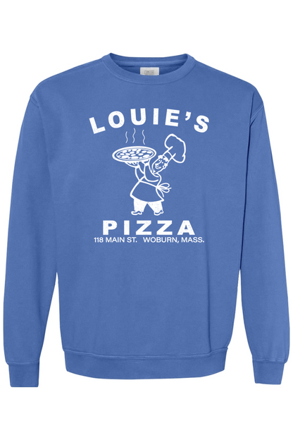 Louie's Pizza Comfort Colors Crewneck Sweatshirt - Unisex