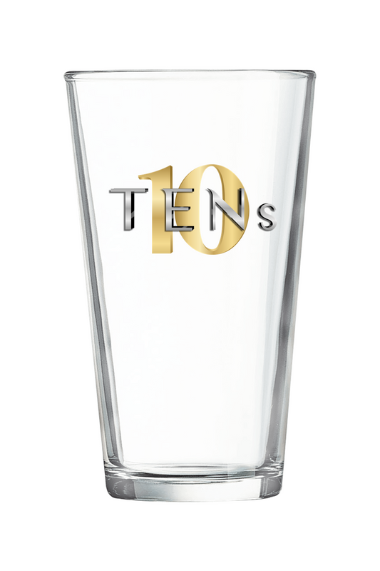 Tens Show Club Pint Glass
