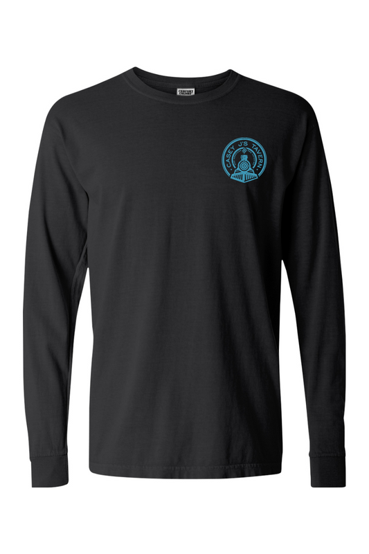Casey J's Simple Logo Comfort Colors Long Sleeve T-Shirt - Unisex