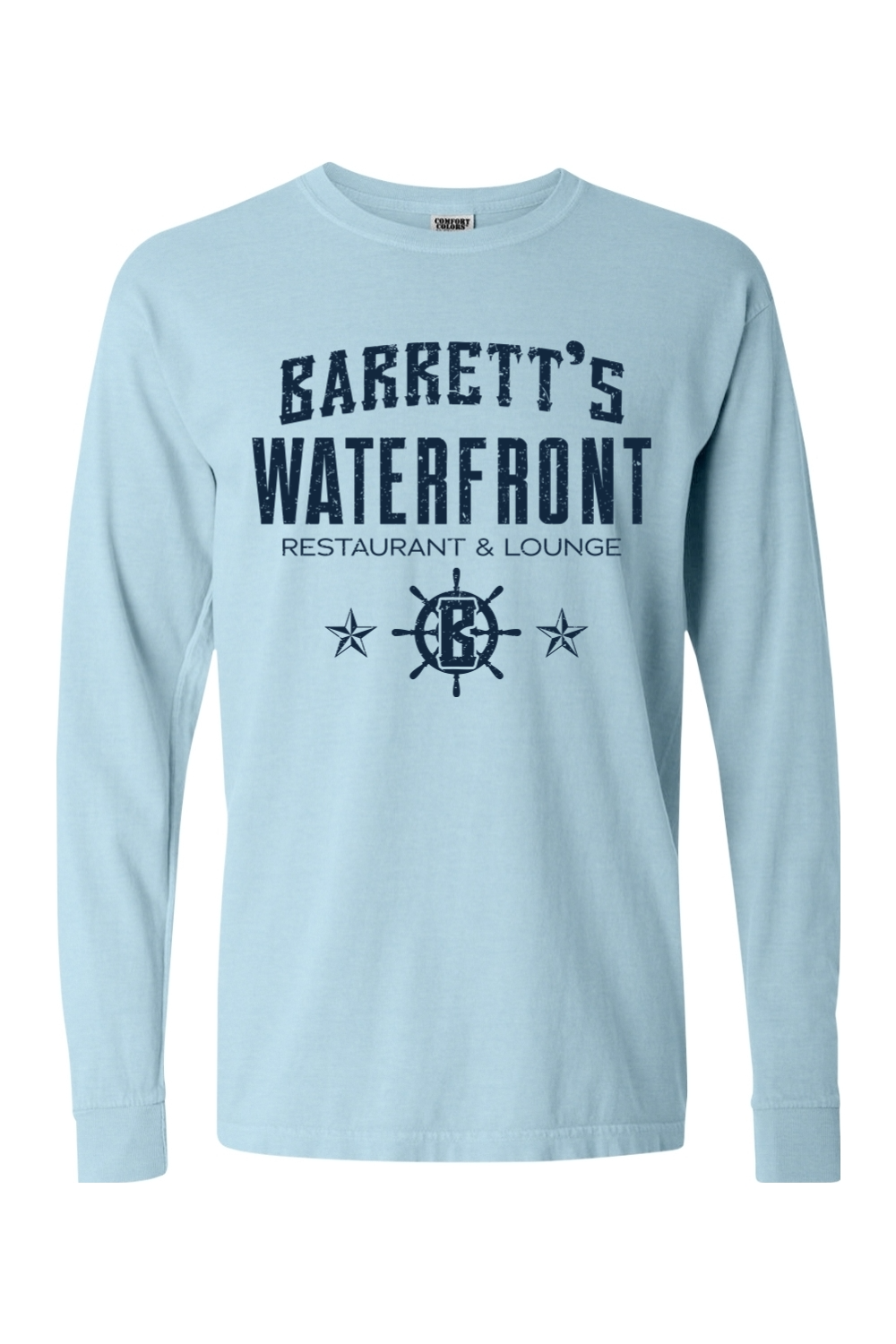Barrett's Waterfront Comfort Colors Long Sleeve T-Shirt - Mens