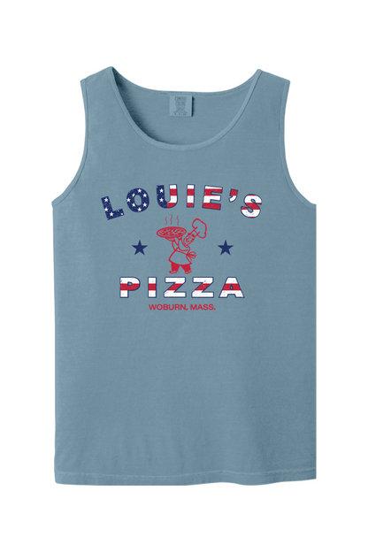 Louie's Pizza USA Comfort Colors Cotton Tank - Men's