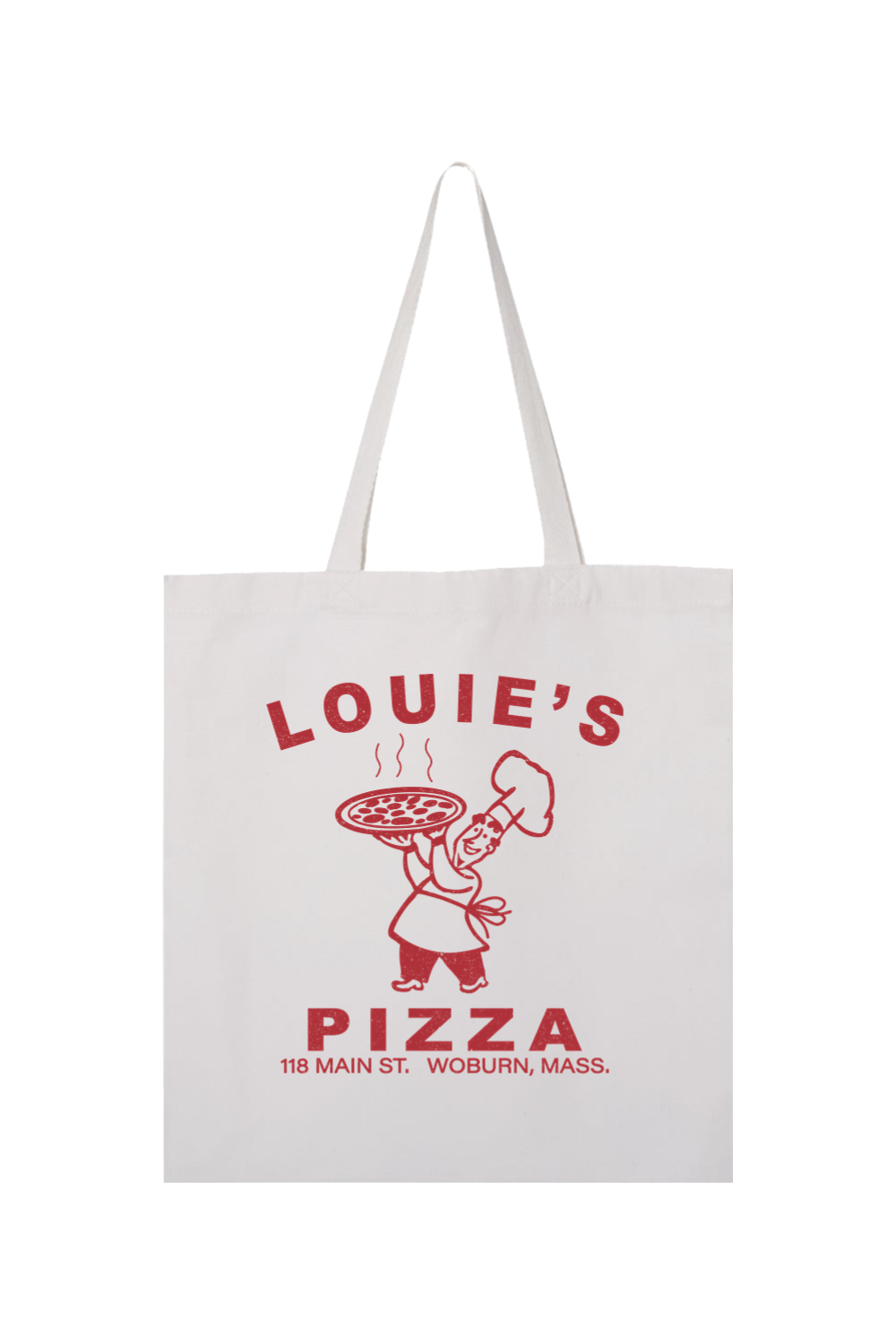 Louie's Pizza Canvas Tote