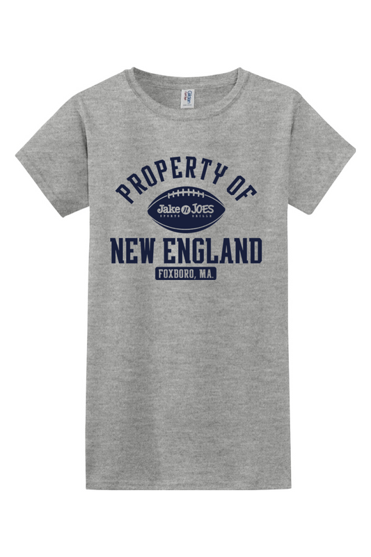 Jake n JOES Property of NE Cotton T-Shirt - Women