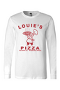 Louie's Pizza 100% Cotton Long Sleeve T-Shirt - Unisex