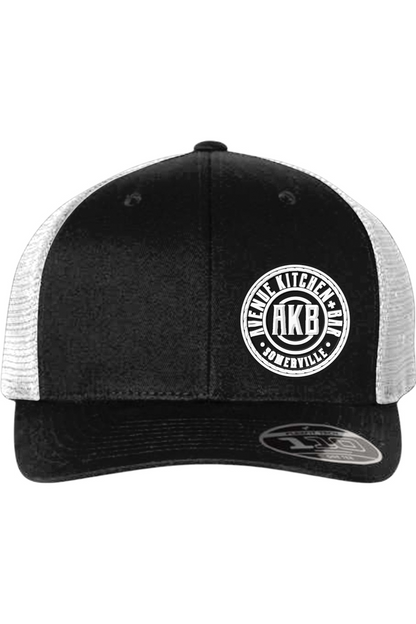 Avenue Kitchen + Bar 3D Emblem on Left Flexfit Snapback Mesh-Back Hat