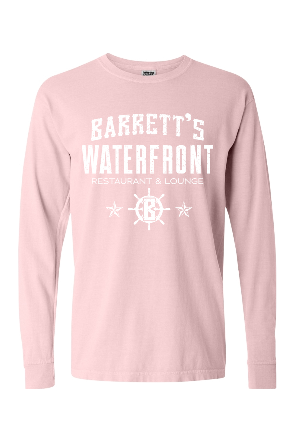 Barrett's Waterfront Comfort Colors Long Sleeve T-Shirt - Mens