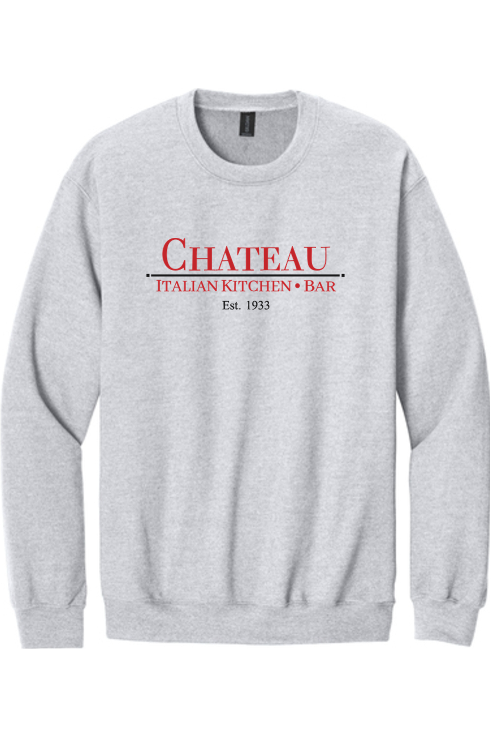 Chateau Italian Kitchen & Bar Large Logo Standard Crewneck Sweatshirt - Unisex