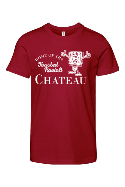 Chateau Home of the Toasted Ravioli Cotton T-Shirt - Youth