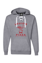 Louie's Pizza Large Logo Sport Lace Premium Hoodie - Mens