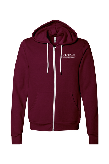 Chateau Italian Kitchen & Bar Sponge Fleece Full-Zip Hoodie - Unisex