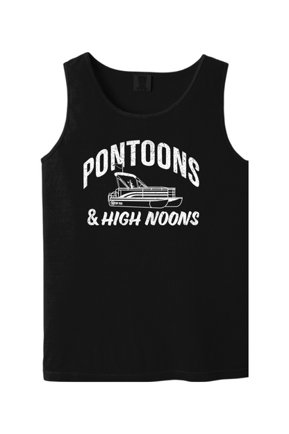 Pontoon Time Comfort Colors Tank Top - Men's