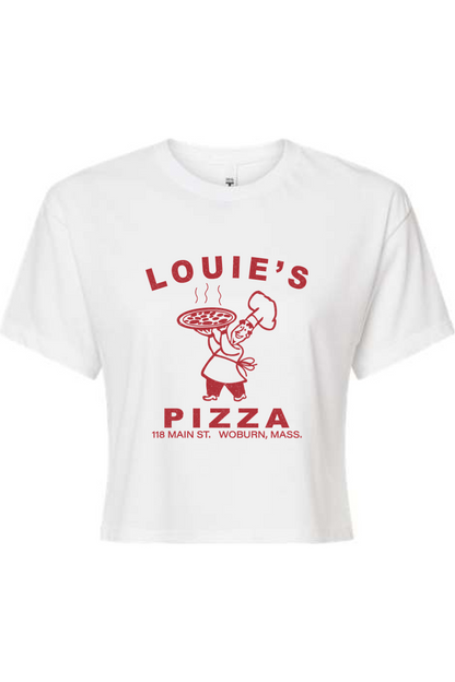 Louie's Pizza Cropped T-Shirt - Women's
