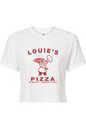Louie's Pizza Cropped T-Shirt - Women's