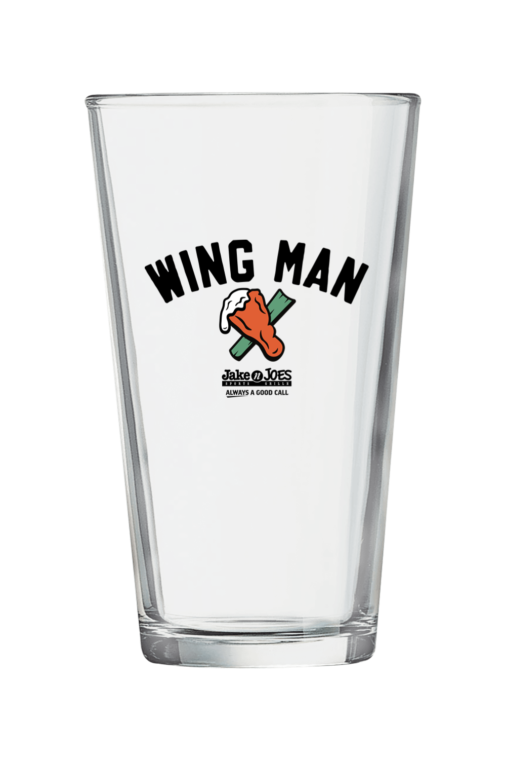 Jake n JOES - Wing Man 16 oz. Pint Mixing Glass