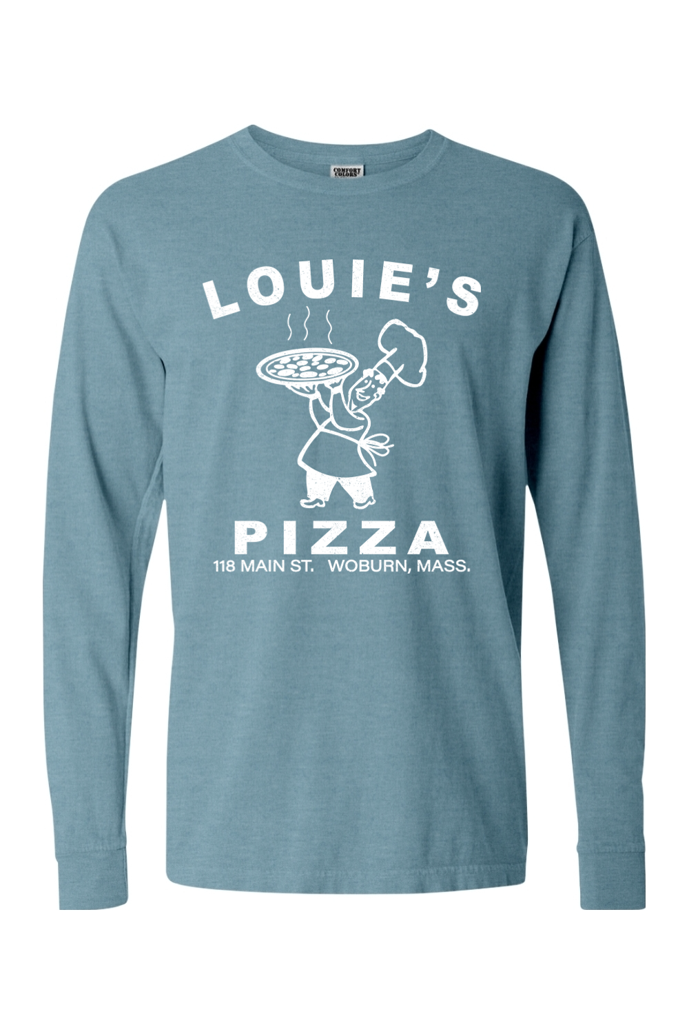 Louie's Pizza Comfort Colors Long Sleeve T-Shirt - Unisex