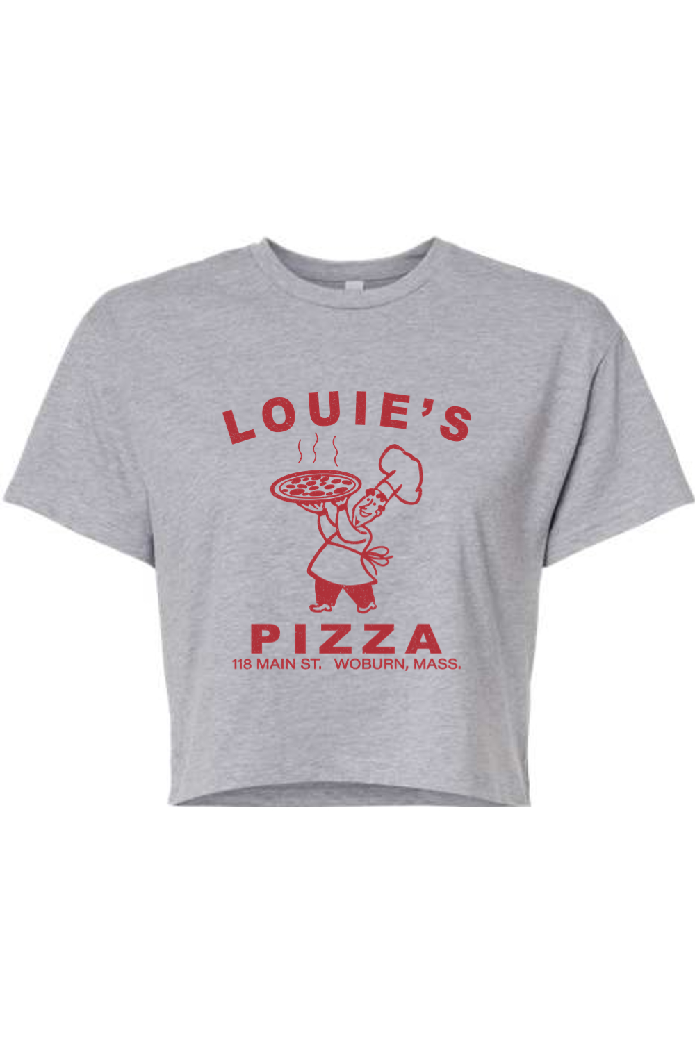 Louie's Pizza Cropped T-Shirt - Women's